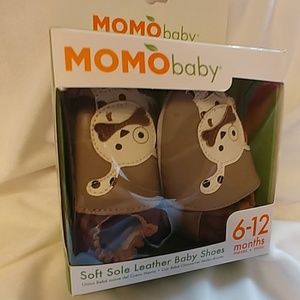 New in box Mono Soft Sole Leather Baby Shoes